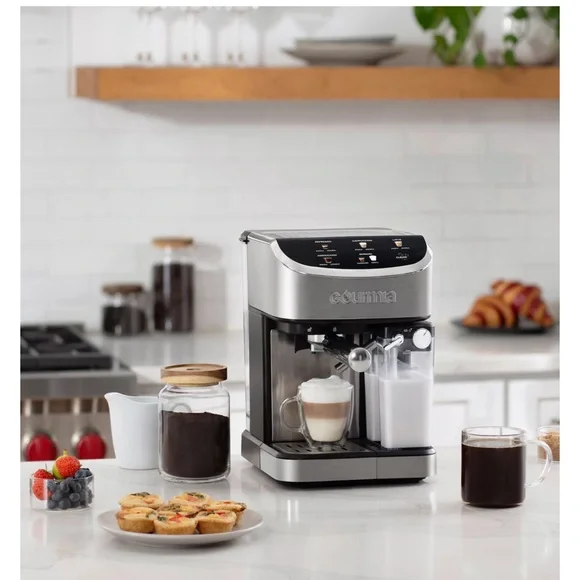 Gourmia Espresso Machine with Milk Frother - Picture 2 of 5